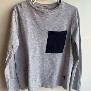 Zara Boys Pocket Long sleeves shirt (size 7)